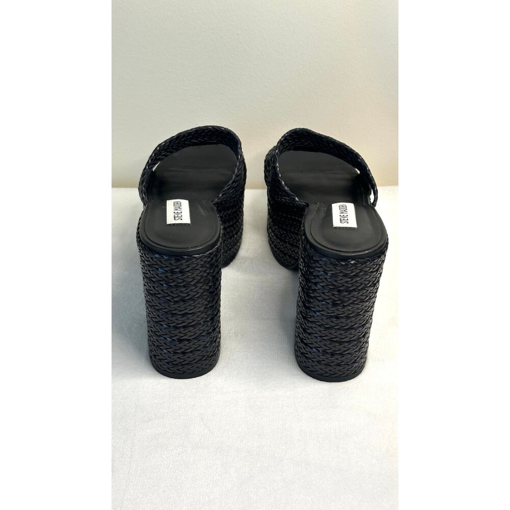 Steve Madden Gianni Platform Heeled Sandals - size 8.5 - Picture 3 of 6